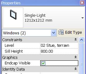!! Highlight one of the windows for example type 1212 x 1212 mm Right-click and SELECT ALL INSTANCES (shortcut SA) All