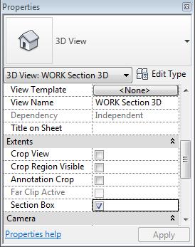 In Revit these properties are referred to as VIEW PROPERTIES.