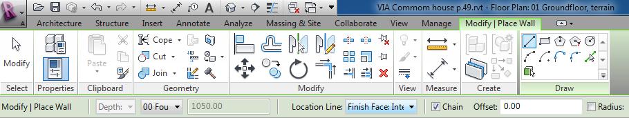 From the OPTIONS BAR- DEPTH - click on the small arrow next to Depth (note that it does not suggest Height this time Revit knows that this is a
