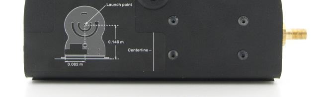 Now that you ve aligned the zero marking with true horizontal, you can loosen the lower knob and move the launch chamber to the desired launch angle, and secure the knob.