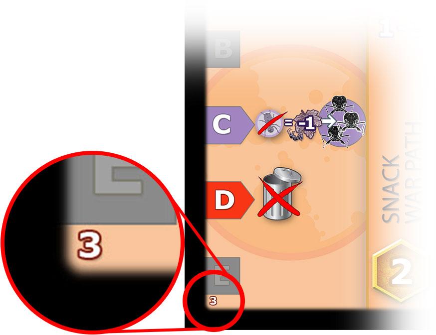 The rest are removed and left in the box. For instance, in a three- player game, the 2 and 3 cards remain in the Course decks but the 4 cards are removed.