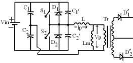 2.2. Asymmetric duty cycle PWM converter. Switched mode power supplies seldom operate at variable frequency modulation as the magnetic and filter design create problem at these frequencies.