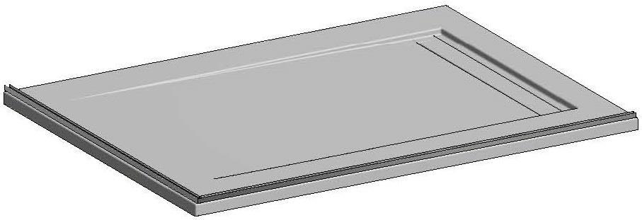 1 Position the underframe using a Set Square or Roofing Square. If using a raised shower tray, leave a recommended 3 8mm gap from the edge of the tray.