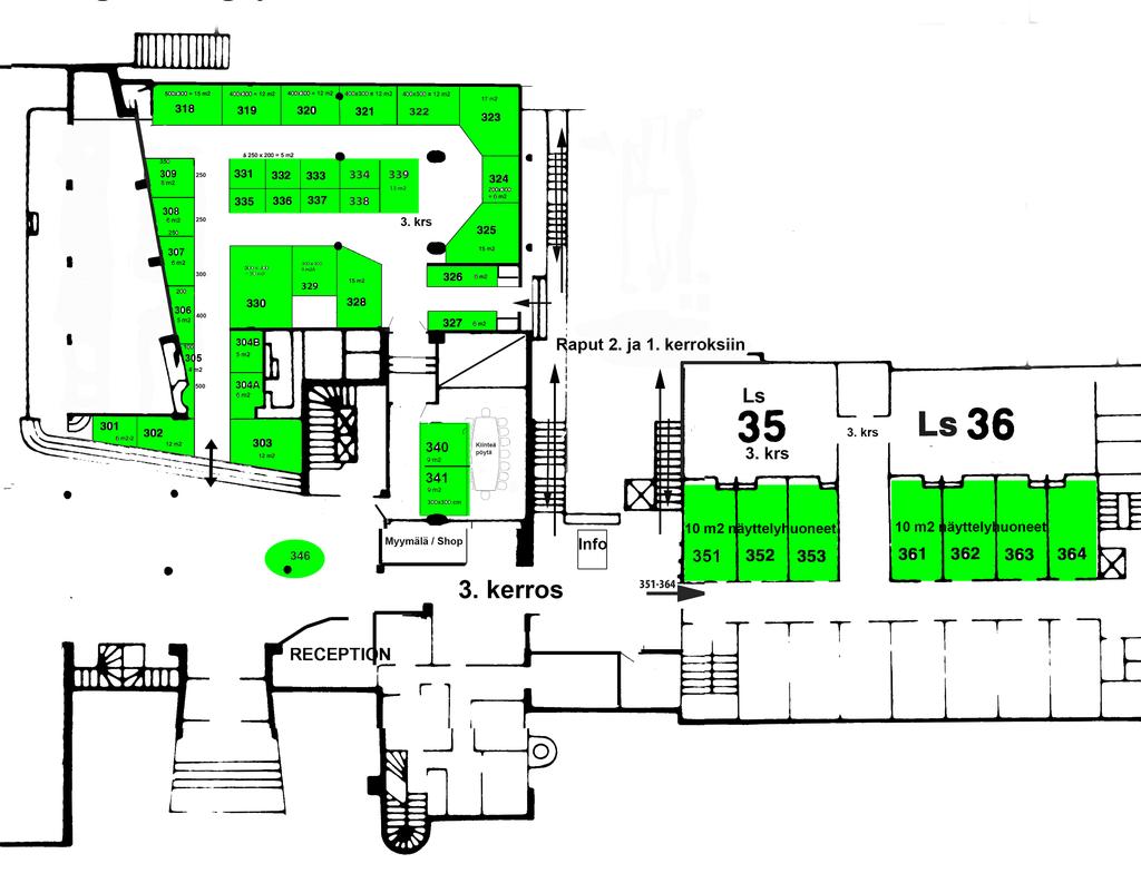 3. Exhibition area map Hotel main building