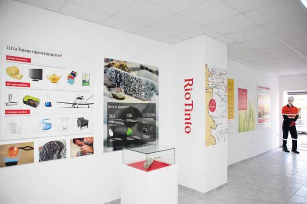 Working with the Community The first anniversary of our Information Centre in Loznica Rio Tinto Information Centre in Loznica, Serbia Last November, we opened our Information Centre in the centre of