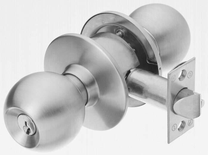 The Gainsborough 4000 Series Heavy Duty Cylindrical Locksets are designed and manufactured for use in commercial buildings, including hotels and offices, but are also ideal for residential entrances