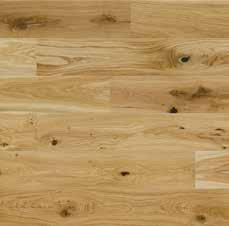16 PARQUET Wood is a natural product which can include differences in colour or structure. Open joints can occur as well, depending on room conditions.