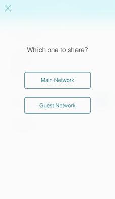 Wi-Fi Settings Customize the network name and password of your main network or create a separate network just for guests.