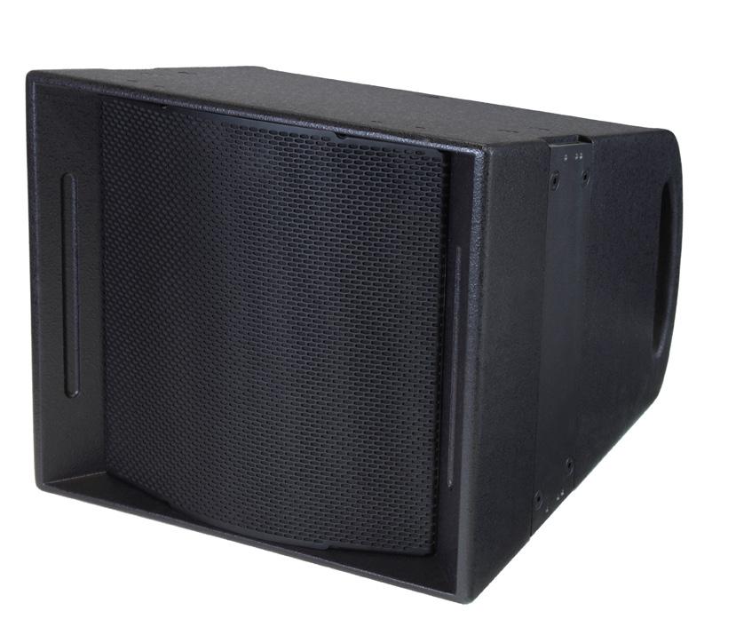 It includes a single, high power 15 inch direct-radiating woofer in a compact enclosure. The FLS115 s rigging is designed to easily attach to the FL283 subcardioid line array module.