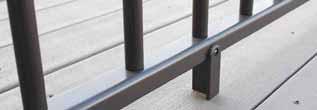 Round Baluster Kits Stylish Sculpted Top Guard Rail 5-38 Angle Adjustability No Angle Cutting Required Patented Swivel Stair Baluster Knuckles Installed Baluster Connectors Die Cast Aluminum Mounting