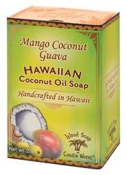 oils and are infused with moisturizing kukui nut oil, macadamia nut oil and