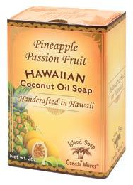 Ingredients: Saponified coconut, palm, olive, macadamia nut and kukui nut oils,