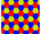 a) b) c) Arrows Hexagons Hexagons and Squares.