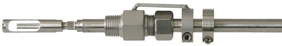 DIMENSIONS Insertion Sensor: 60 100 d = 1/2" L = 300 or 400 mm Dimensions of the Insertion meter Fig.