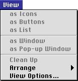 Preferences Opens the Preferences dialog box, where you can choose whether to open images in the built-in viewer or in another application, and where you can set the appearance of the thumbnails in