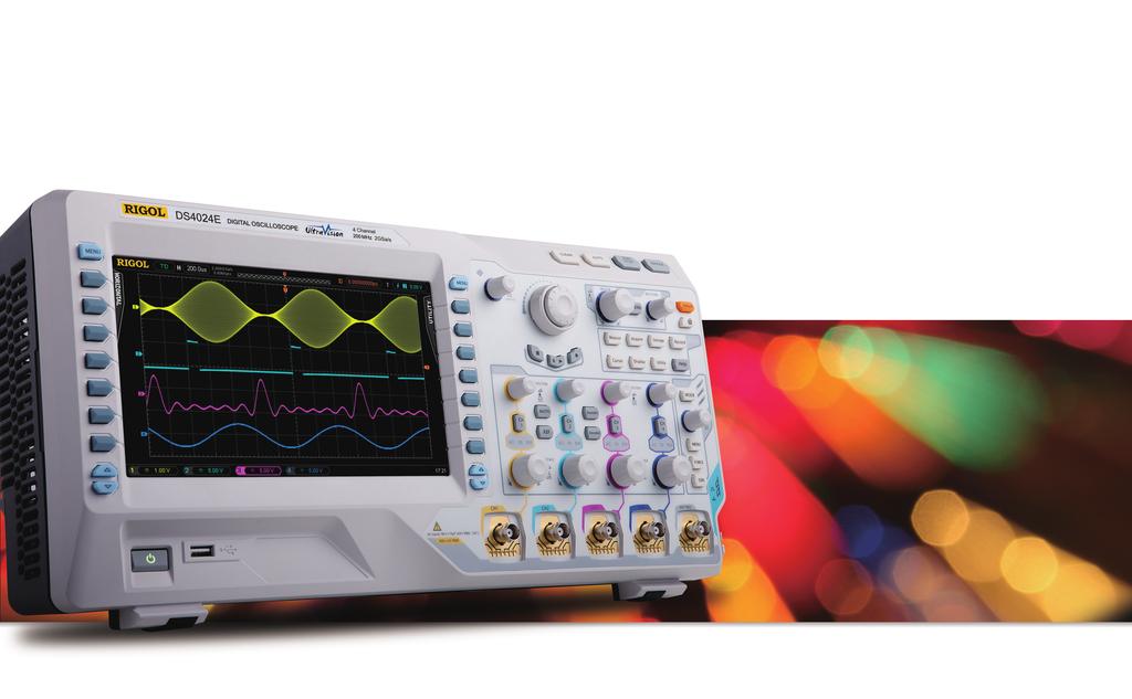 DS4000ESeries Digital Oscilloscope Bandwidth: 100 MHz, 200 MHz Real-time sample rate: up to 2 GSa/s for each channel Memory depth