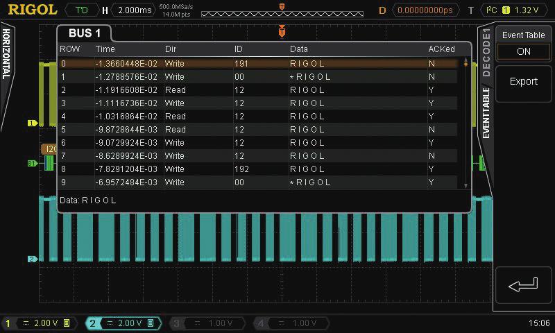 (optional) Real-time waveform record, playback,