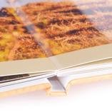 shine with a hardcover with Bound by glue at its reverse side book, while also