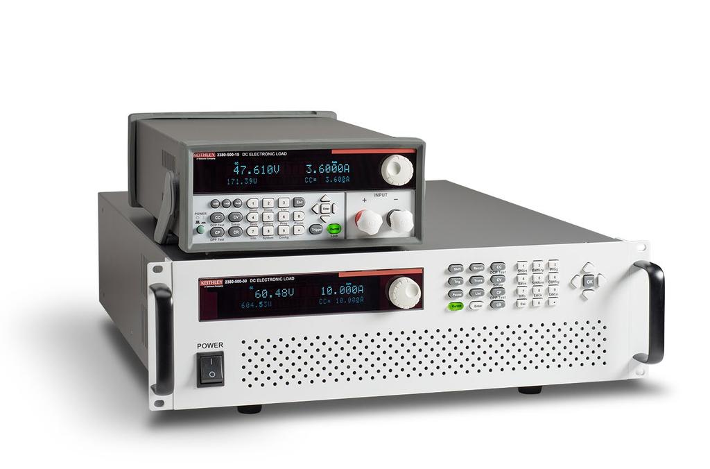 Series 2380 Programmable DC Electronic Loads Designed for Benchtop and Automated Test of Power Conversion Devices Series 2380 Features 200 W, 250 W, and 750 W