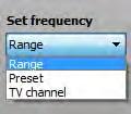 channel bank. Only the frequencies in the selected channel bank are recorded.