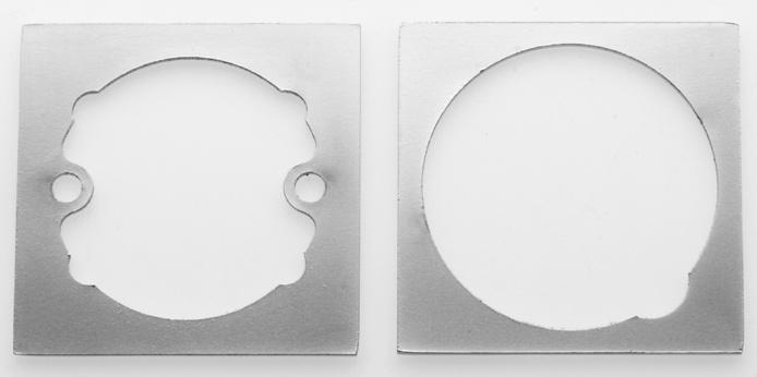 To suit a 9900 series leverset when used in conjunction with a 9909 Privacy adaptor The KT9909SR Spacer Plates (set of 2) allows the installation of a 9900 Series leverset when used in conjunction