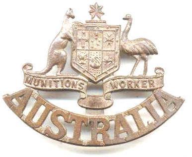 H. MANN AUSTRALIAN MUNITIONS WORKER 26TH NOVEMBER,