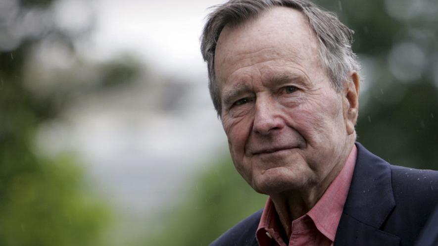 Former President George H.W. Bush lived many lives before his death By Associated Press, adapted by Newsela staff on 12.03.18 Word Count 456 Level 580L Former President George H.W. Bush pictured in May 2008.