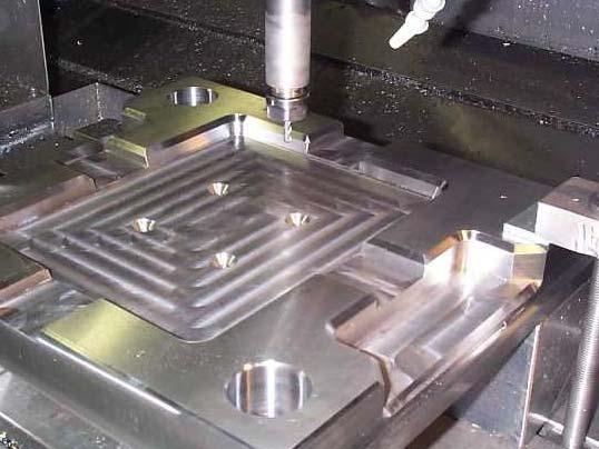 This is where multiple step downs by the tool, remove the bulk of the material. The second operation will be the finishing operation to complete the machining phase. There is also "Semi-Finishing".