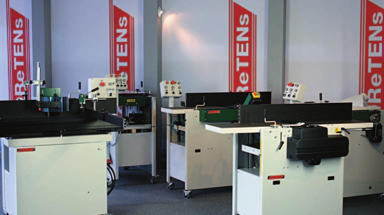 Innovative woodworking machinery MOReTENs have been
