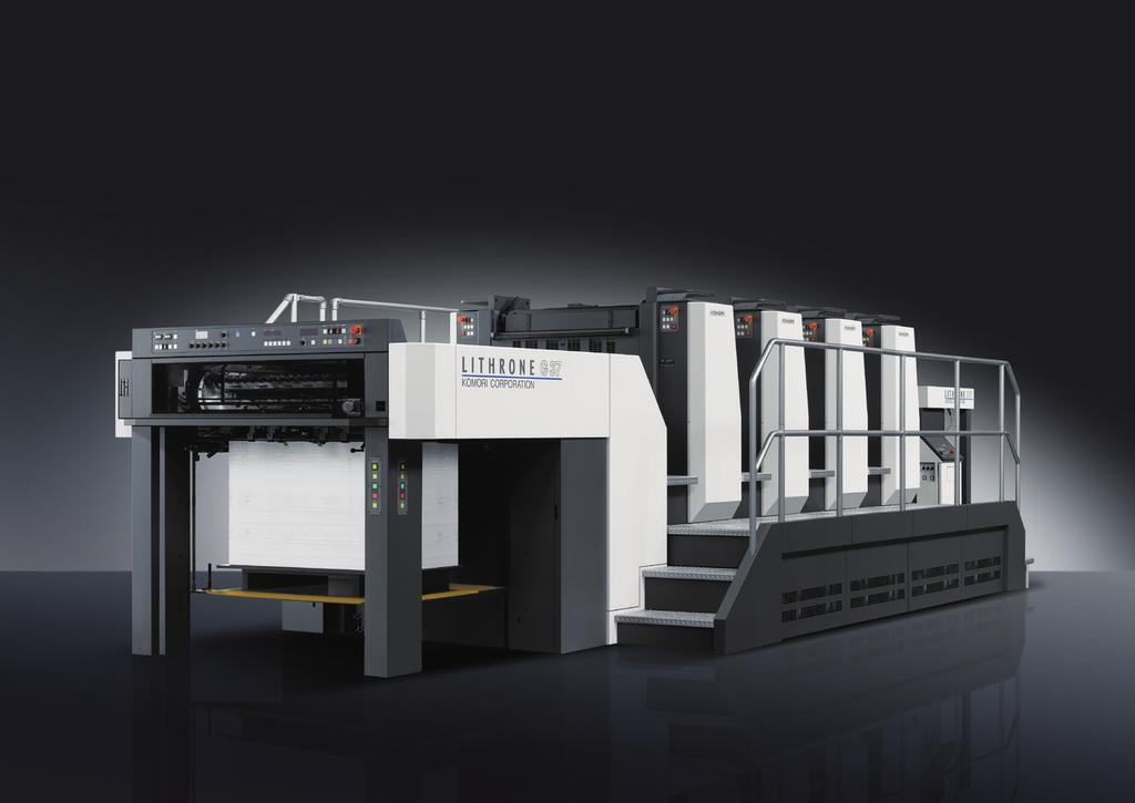37" OFFSET PRINTING PRESS The Power to Meet Diverse Needs with Outstanding Performance The Lithrone G37: 37-inch Press for the OffsetOnDemand Age Introduction The Lithrone G37 37-inch sheetfed press