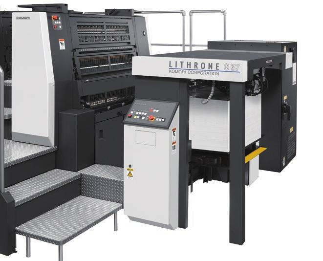 High Performance KHS-AI The Solution to Today's Printing Needs The Lithrone G37 embodies the development concepts of the Lithrone G series high-speed stability, high print quality, suitability to
