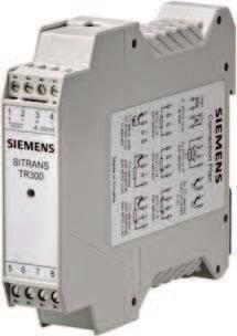 Temperature Measurement SITANS T00 Overview Application SITANS T00 transmitters can be used in all industrial sectors.