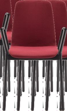 ULTRA K Chair with P7KM base Group II III Seat colours MEDLEY ATLANTIC VITA XTREME