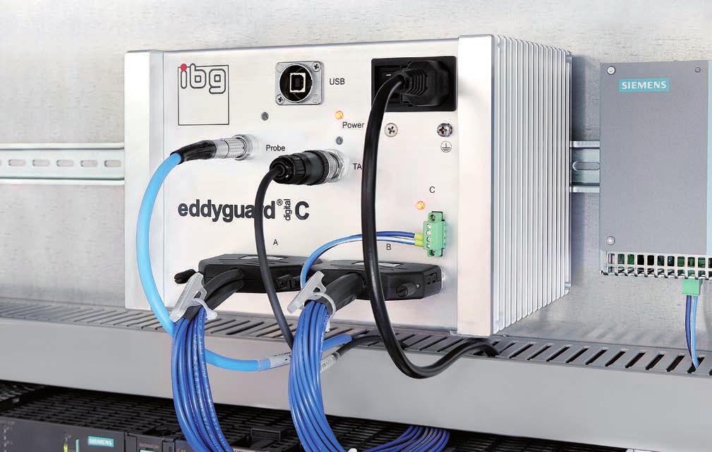 eddyguard digital C The eddyguard digital C distinguishes itself with compact design and concentration on one channel crack and grinder burn detection with one probe and combines that with the well