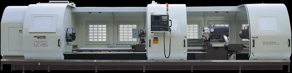Flat Bed CNC Lathes LC Series Bore 6, Centre distance 6,000mm LC-35 Swing over bed -