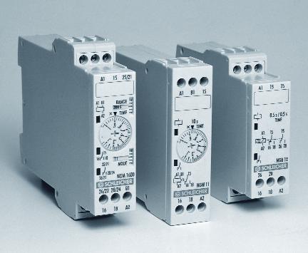 SCHLEICHER relays have repeatedly set international standards, not only on miniaturization and style Switching relays with time response have traditionally been associated with the name of SCHLEICHER