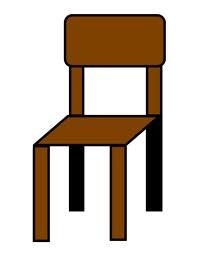 Chapter 3: Shapes Exercise 2: Angles 6) Identify what parts of the following objects form angles a) Legs to the base of the chair Seat