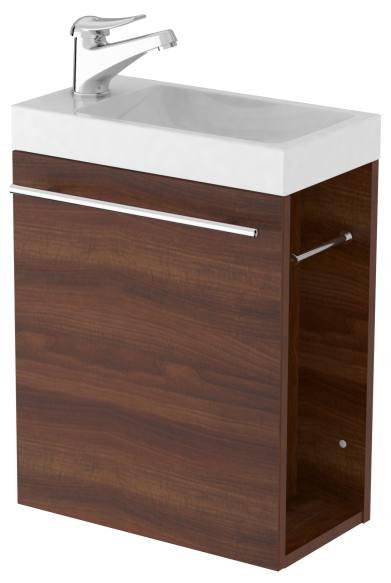 5 mm and 2 mm ABS - metal, chrome, high gloss handles - the cabinet can be assembled to become left or right version - paper