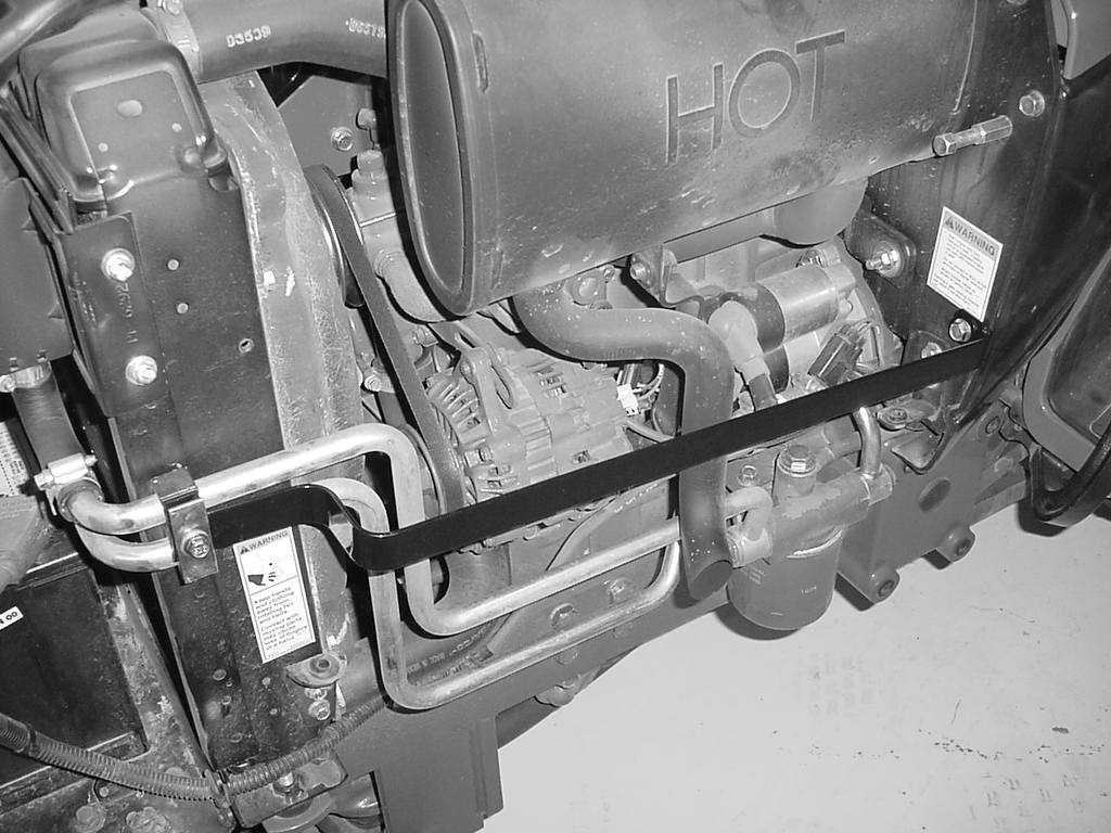 YOKE 1. ttach yoke () to yoke brace tab using two (2) 1/4 x 3/4 bolts and nuts. Place bolt heads to front and nuts to rear of assembly. 2.