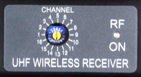 Wireless Channel Selector 15. Wireless ON/OFF Switch 9. Line Out 3.5mm record your presentation with a tape recorder or a computer sound card 14.