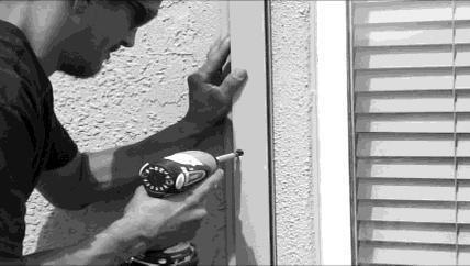 [STEPS 4-5] Once housing is secure by itself, bolt your final bottom two lags and washers on