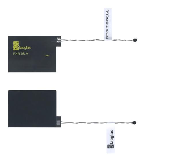 SPECIFICATION Part No. : FXR.08.52.0075X.A.dg Product Name : Rectangular Flexible Near-Field Communications Ferrite Antenna with 75mm Twisted Pair 28AWG Cable and ACH(F) connector Features : 13.