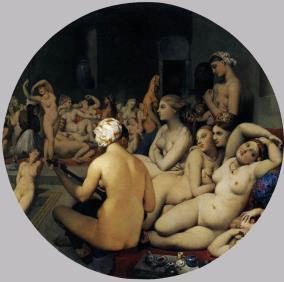 Neoclassicism The Turkish Bath 1862, Oil on