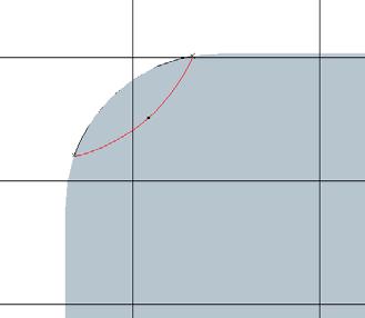 The next operation is to do a new curve and then edit it to define tangency. Select the arrow below the Curve. We want to make a Planer curve using the Profile plane as a reference.