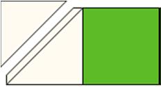Place one square on a 3 ½ x 6 ½ colored rectangle, right sides