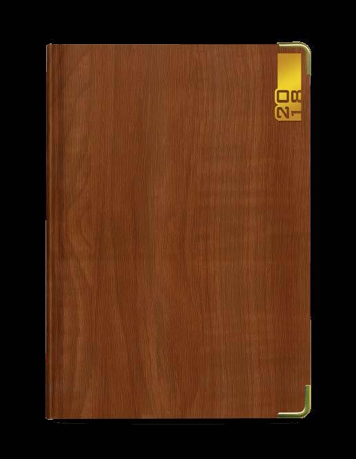 W O O D Y C O V E R S BROWN TAN ELEGANT WOOD IMITATION FINISH COVER MATERIAL B5 171 x