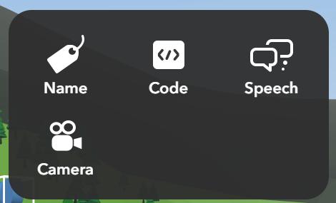 To change the camera movement, click on: Fixed - You are fixed to a certain position and can only look around your scene using your mouse or keyboard arrows.