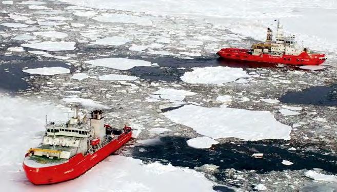 Ice-capable vessels Keppel Singmarine delivered the