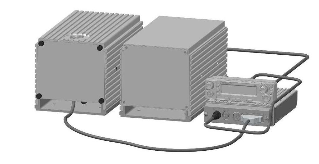 Figure 7 Vehicular Mount In-Band 700 or 800MHz DVRS Model - Full Duplex & Simplex Capable Figure 8