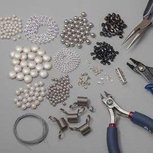 Swarovski Crystal Pearl Beads (PL7389) 56-4mm Light Grey Swarovski Crystal Pearl Beads (PL5016) 38-6mm Pearlescent White Swarovski Crystal Pearl Beads (PL7391) 38-6mm Light Grey Swarovski Crystal